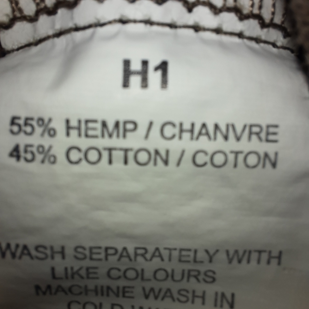 Australian Outback Collection VTG Hemp Blend Bush Shirt SZ L - Picture 7 of 9